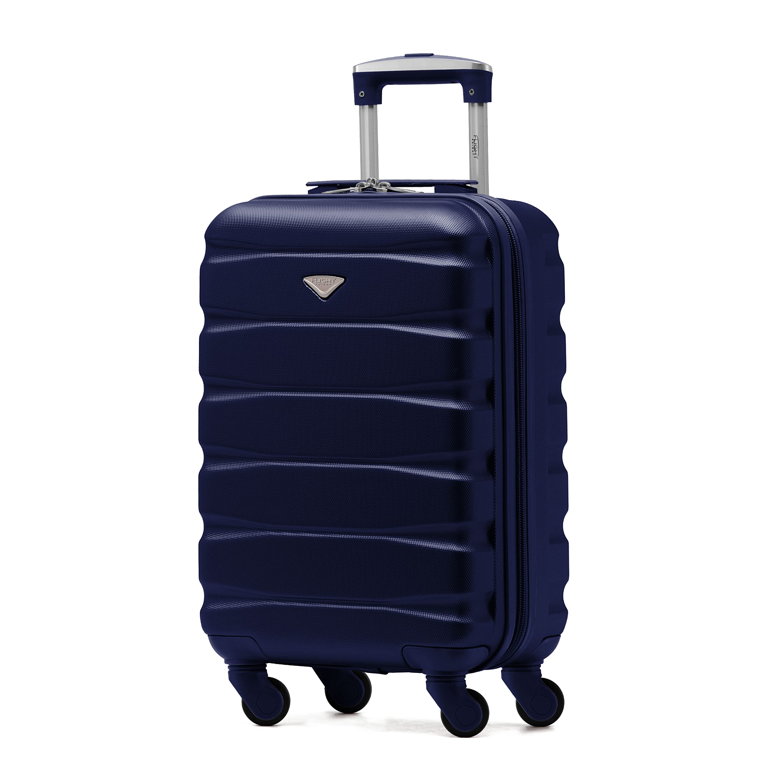 Flight Knight Set of 3 Lightweight 4 Wheel ABS Hard Case Suitcases Cabin & Hold Luggage Options Approved for Over 100 Airlines Including easyJet, British Airways, Ryanair, Jet2 & Many More