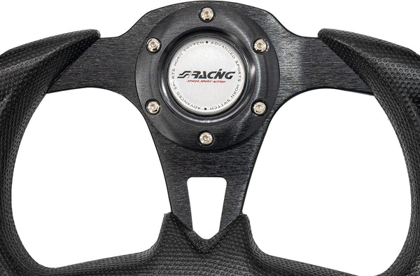 Simoni Racing X5R/P Stealth Universal Steering Wheel,Black