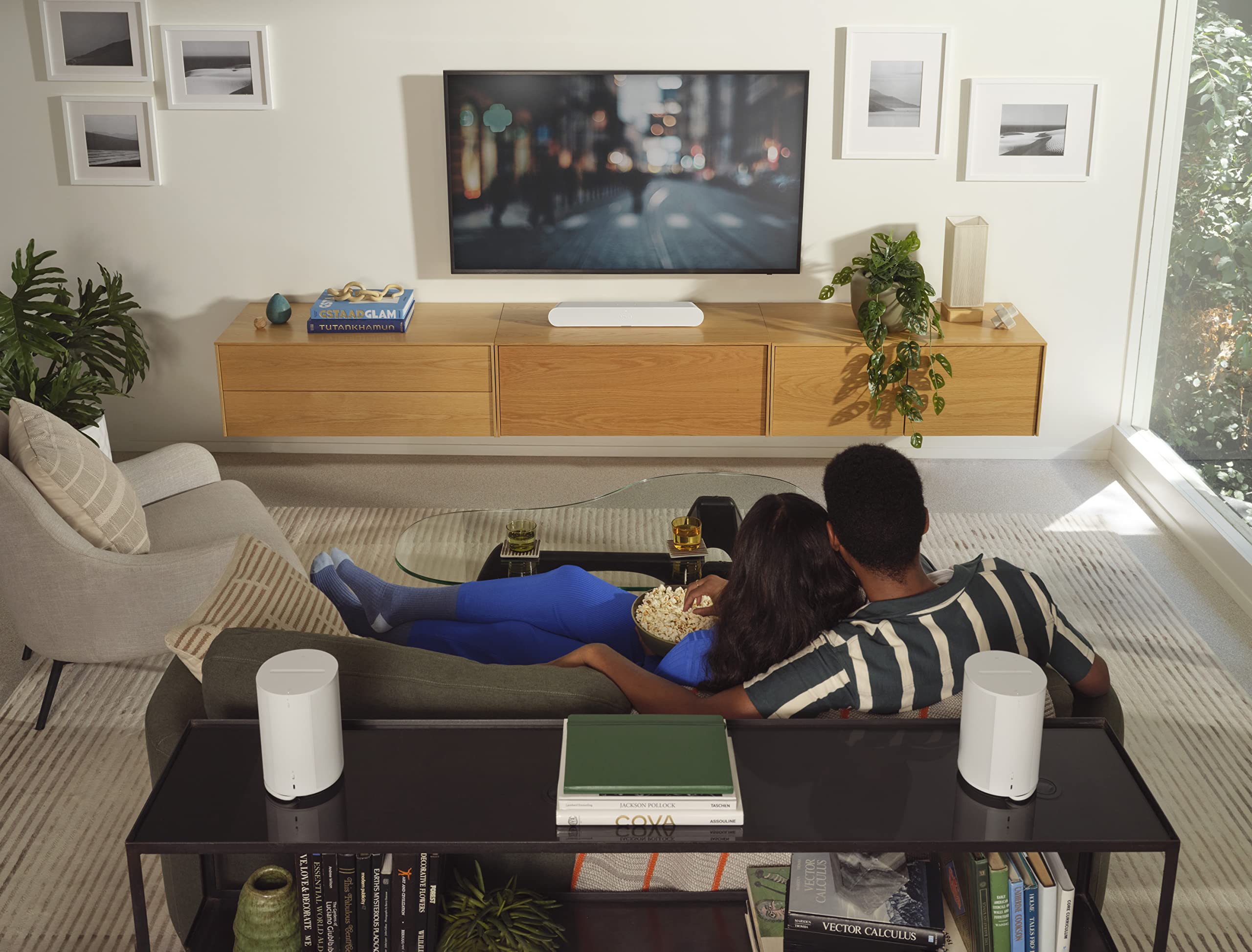 Sonos Era 100 | Smart Speaker with WiFi, Bluetooth, compatible with Amazon Alexa - Black