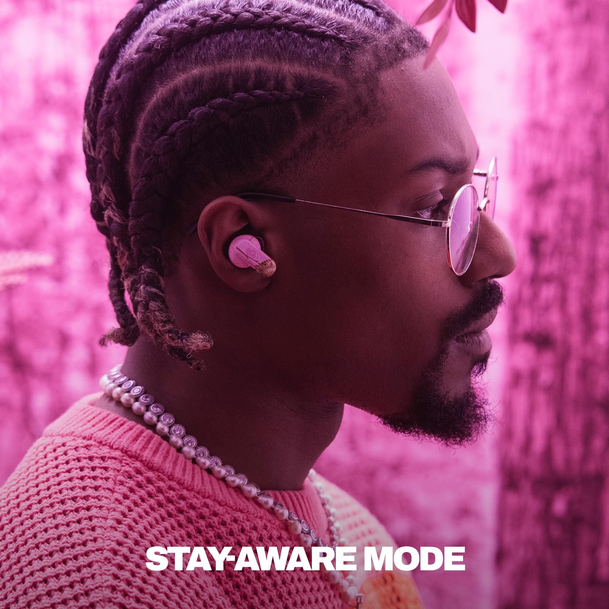 Skullcandy Dime Evo Wireless Earbuds, Bluetooth Headphones, Noise Isolating Fit, Up to 36 Hours Battery, Microphone for iPhone Android, Easy Carry with Clip-Anywhere Case - True Black