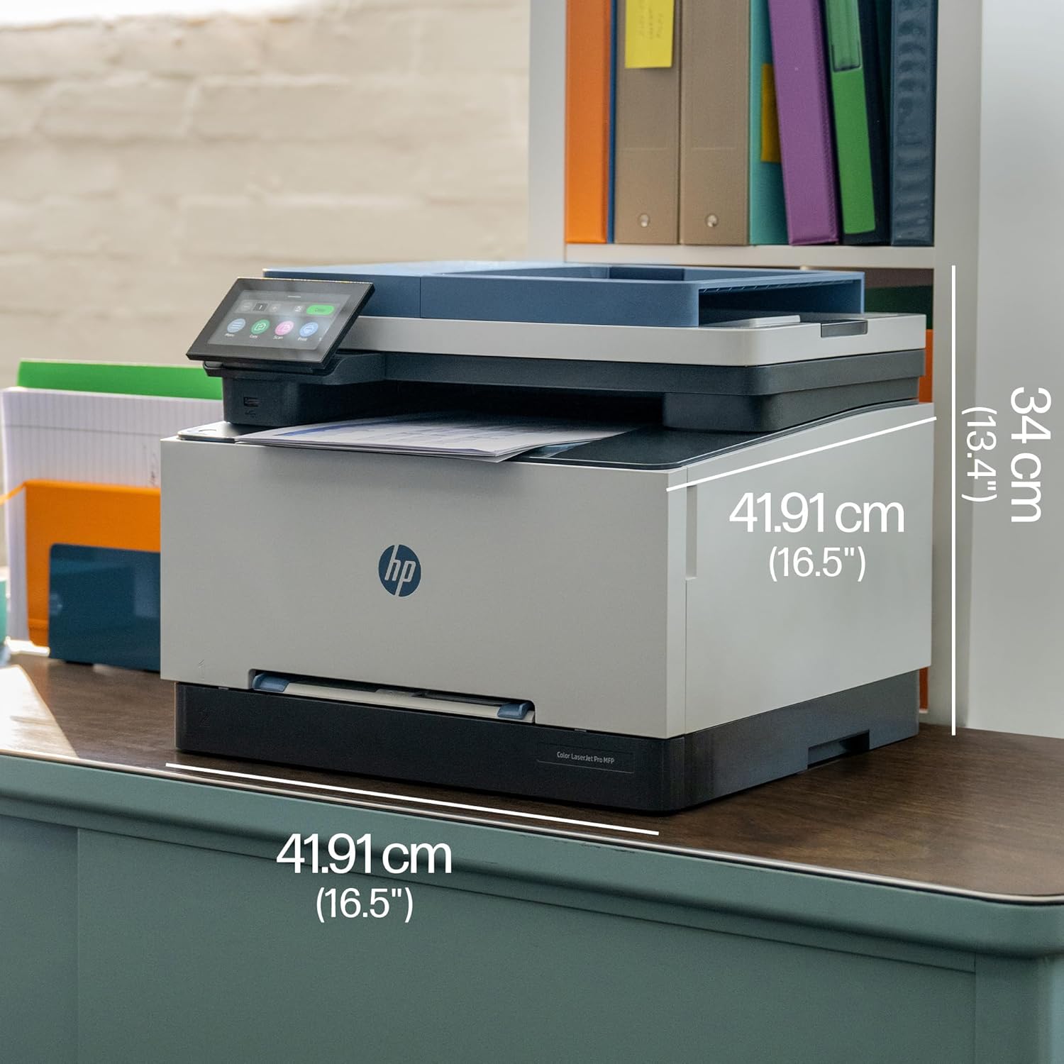 HP LaserJet Pro MFP 3302fdw Laser Printer | Colour | Printer for Small Medium Business | Print, Scan, Copy, Fax | Automatic document feeder | 2-Sided Printing | Wireless | Front USB port | Touchscreen