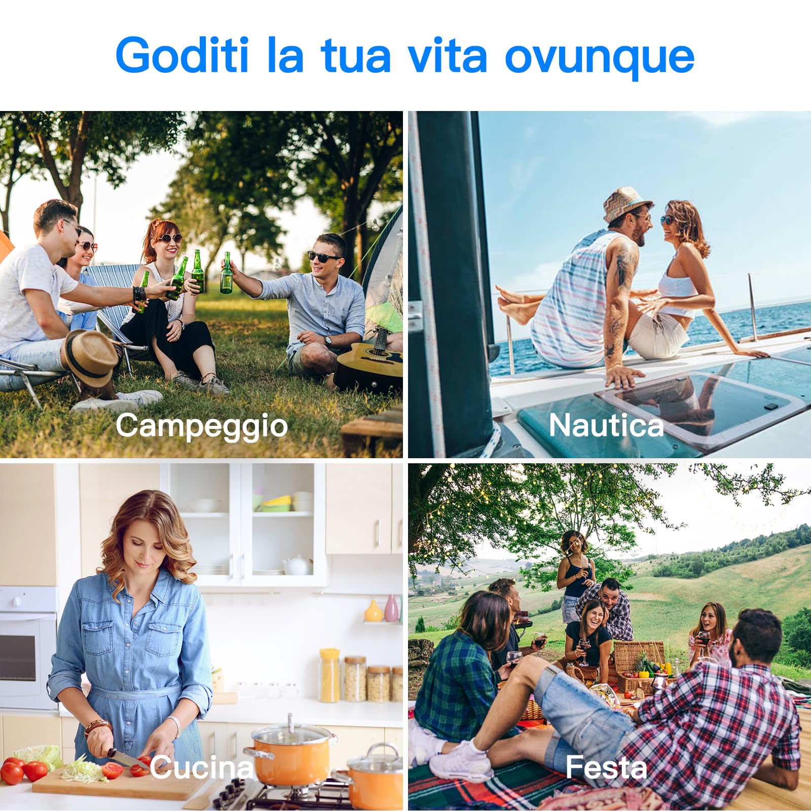 AAOBOSI Compressor Camping Fridge 95L, Car Fridge Dual Zone with 12/24V DC and 100-240V AC, -20°C to 20°C Portable Freezer for Car, Campervan, Lorry, Truck, Boat