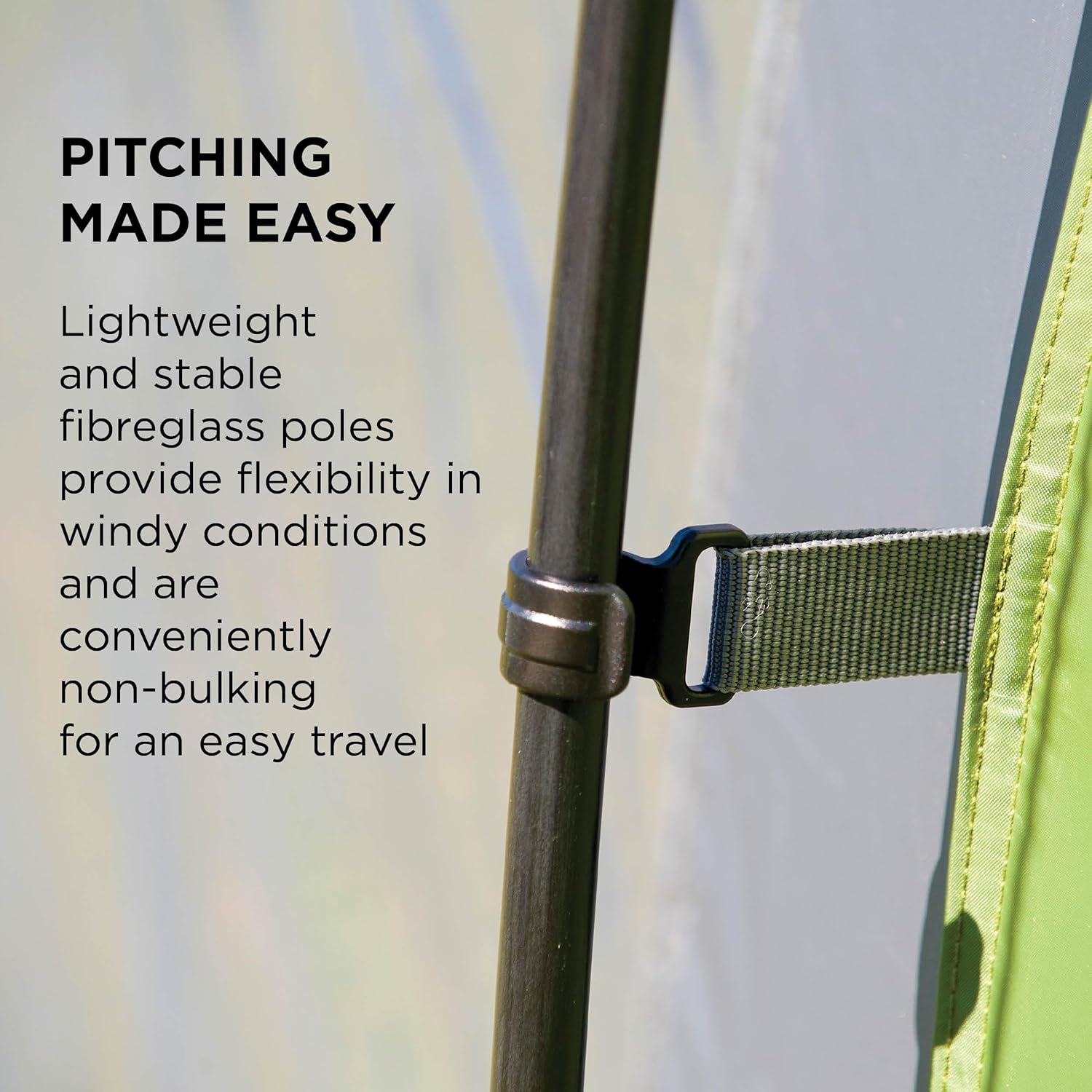 Coleman Tent Coastline 3 Plus, compact 3 man tent, 3 person tunnel tent, lightweight camping tent with awning and windows, Waterproof thanks to 3,000mm water column