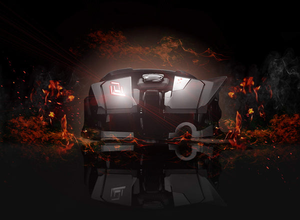 MAD CATZ R.A.T. 8+ Gaming Mouse (USB/Black/16000dpi/11 Buttons) - MR05DCINBL000-0