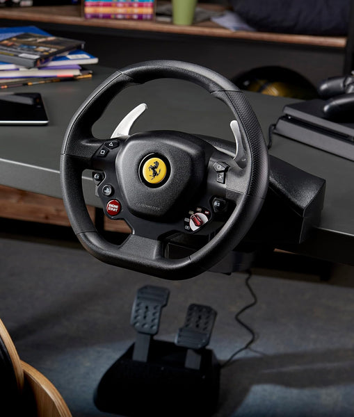 Thrustmaster T80 RW Ferrari 488 GTB - Officially Licensed Racing Wheel for PC, PS4, and PS5, PS5 Pro