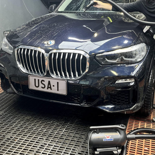 XPower Professional Car Dryer Blower with Mobile Dock Wheels for Home (A-12)