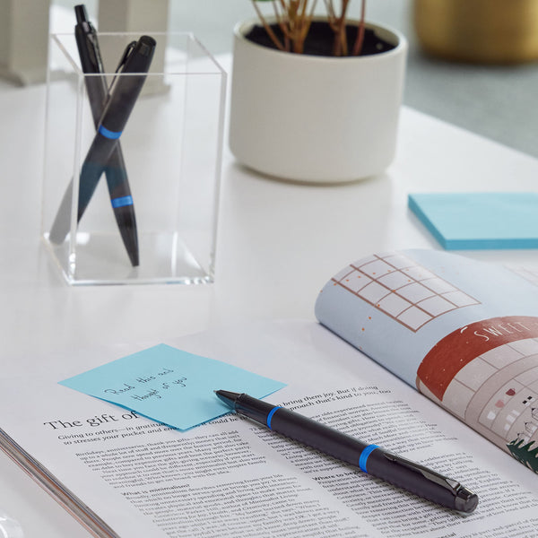 Parker IM Ballpoint Pen | Dark Espresso with Medium Point Blue Ink Refill | Gift Box