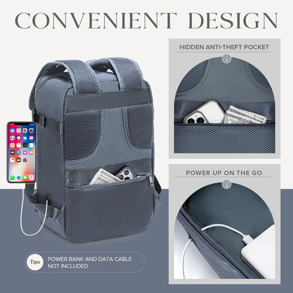 Cabin Bags 40x20x25 for Ryanair Underseat Carry-ons Bag Hand Luggage Bag Travel Backpack Cabin Size 20L