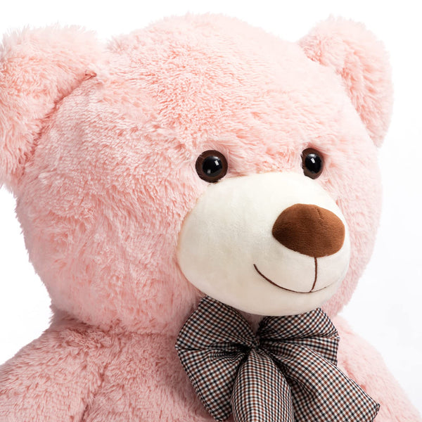 HollyHOME 150cm Giant Teddy Bear Stuffed Animal Large Soft Toys Plush Bear, Light Brown Age 3+