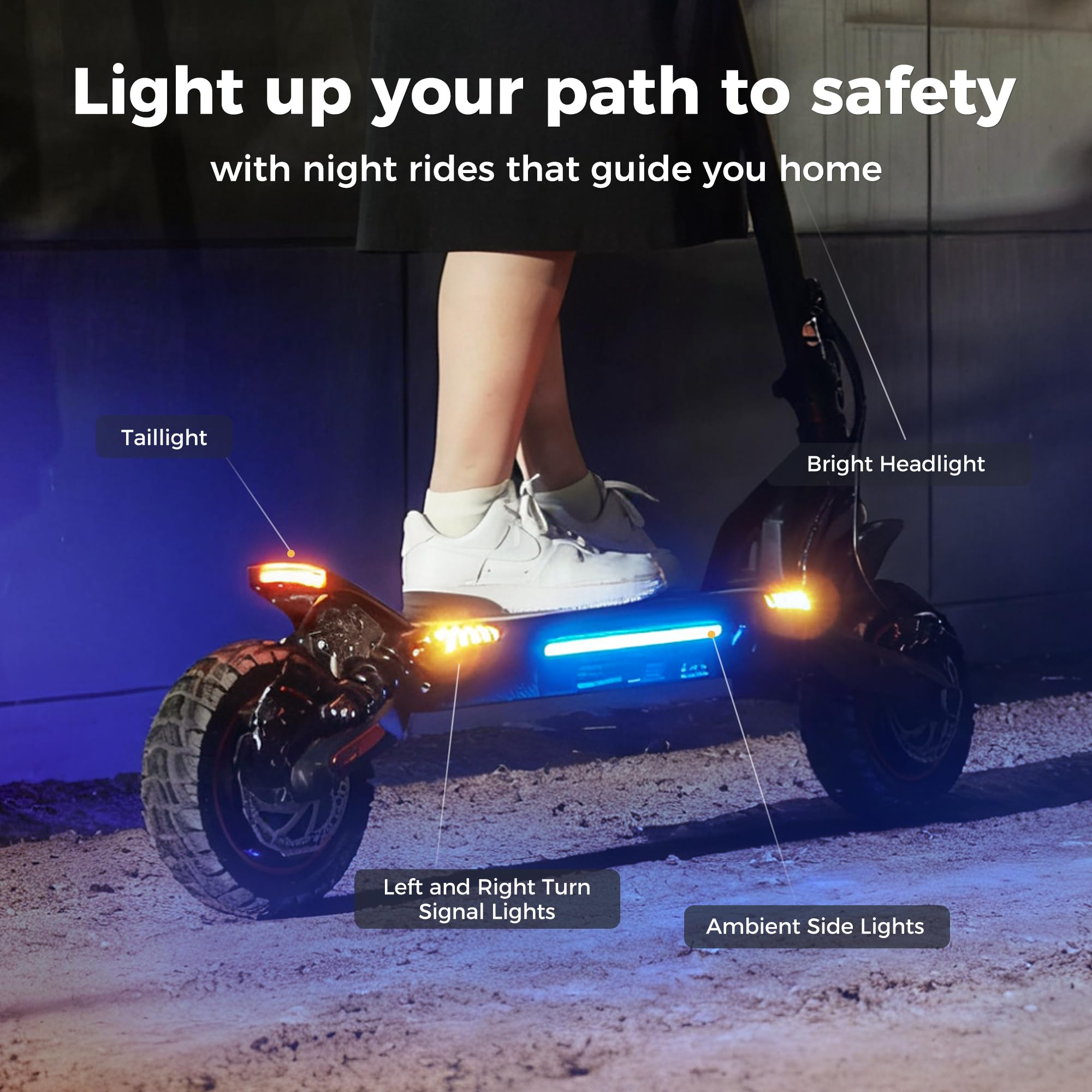 iScooter 45-80KM Range Off-road Electric Scooter,10" Tires iX4/iX7Pro Electric Scooter for Adult with APP Control, Large Capacity Battery, Multiple Speed Modes,4 Shock Suspension Fast E-Scooter