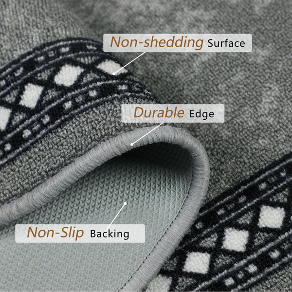 Homcomodar Carpet Runners for Hallways 65x300cm Extra Long Hallway Runners Non Slip Runner Rugs for Kitchen Washable Hall Runner for Kitchen Bedroom