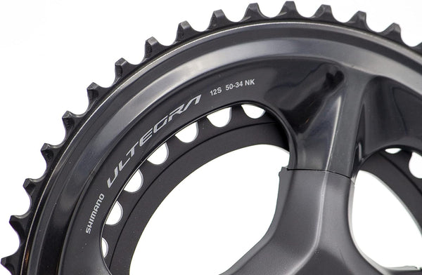 Shimano Ultegra FC-R8100 Ultegra 12-speed double chainset, 50 / 34T 175 mm