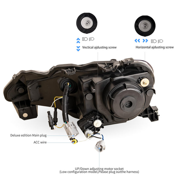 VLAND LED Tail Lights Compatible with Toyota 86 GT86 2012-2020/Subaru BRZ 2013-2020/Scion FR-S 2013-2020, Full LED Rear Light with Sequential Indicator, Red White Lens