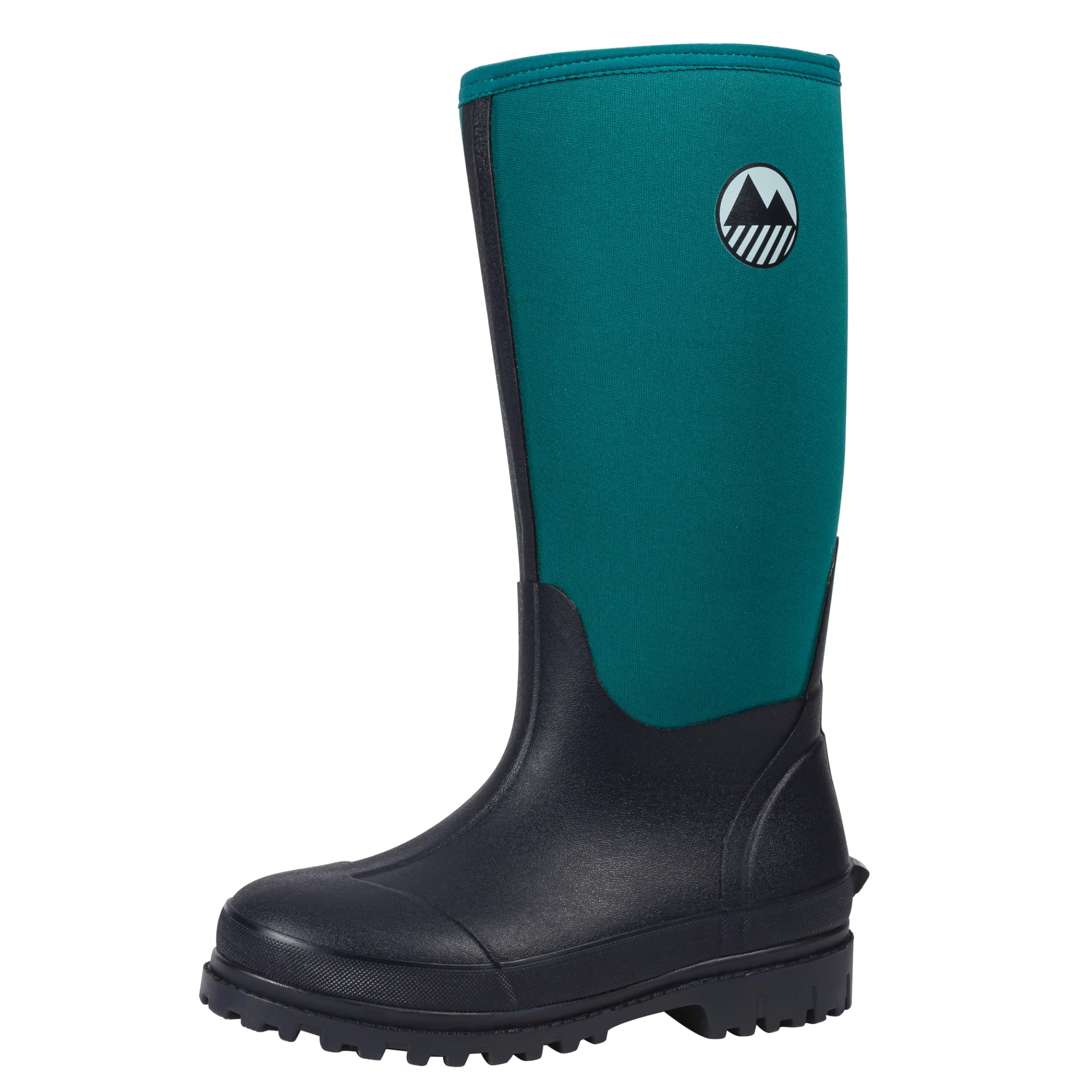 Lakeland Active Women's Rydal Neoprene Insulated Rubber Mucker & Yard Wellington Boots Warm Lined Fully Knee High Waterproof Wellies in Black, Moss Green, Navy Blue & Plum