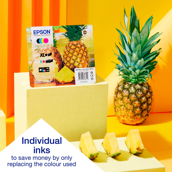 Epson Expression Home XP-4205 3-in-1 Ink Multifunction Printer, Scanner, Copier, WiFi, 1440dpi, Duplex, 2.4 Inch Display, DIN A4, incl. 3 Months Readyprint Flex Trial