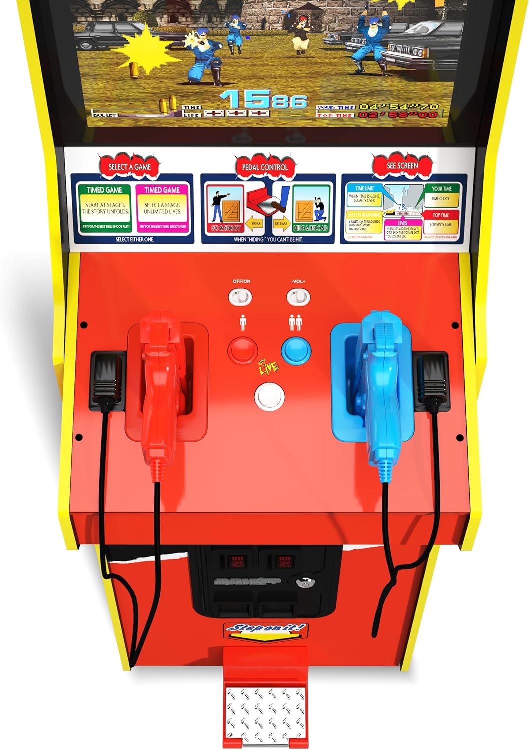 Arcade1Up TIME CRISIS Arcade Game