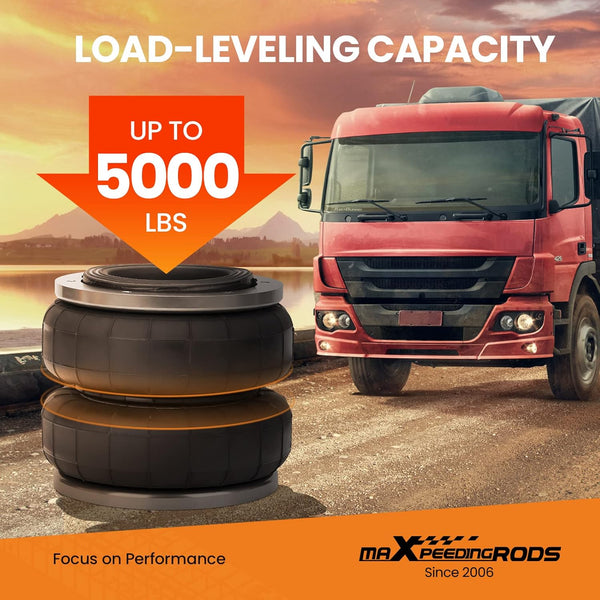 maXpeedingrods Air Suspension Bag Load Assist Set For Toyota Hilux 4WD 2005-2015 Heavy Duty