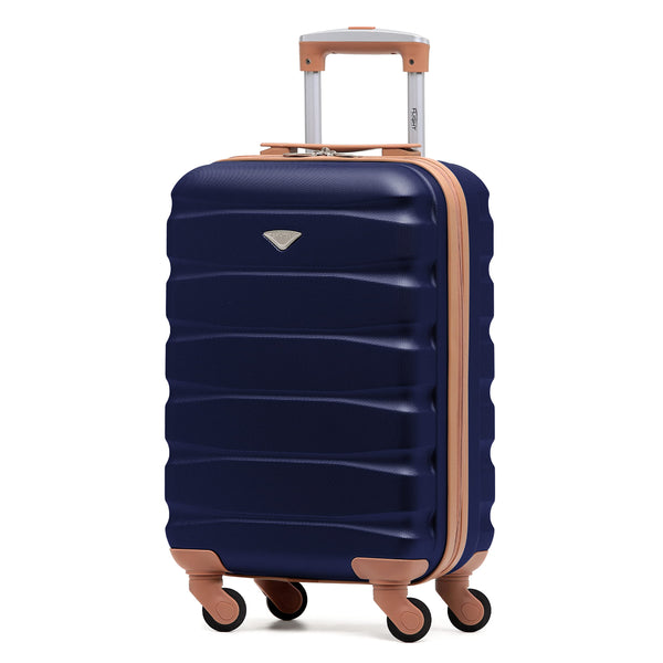 Flight Knight Set of 3 Lightweight 4 Wheel ABS Hard Case Suitcases Cabin & Hold Luggage Options Approved for Over 100 Airlines Including easyJet, British Airways, Ryanair, Jet2 & Many More