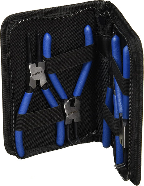 Blue Spot Tools 08702 Circlip Plier, Blue, Set of 4 Piece