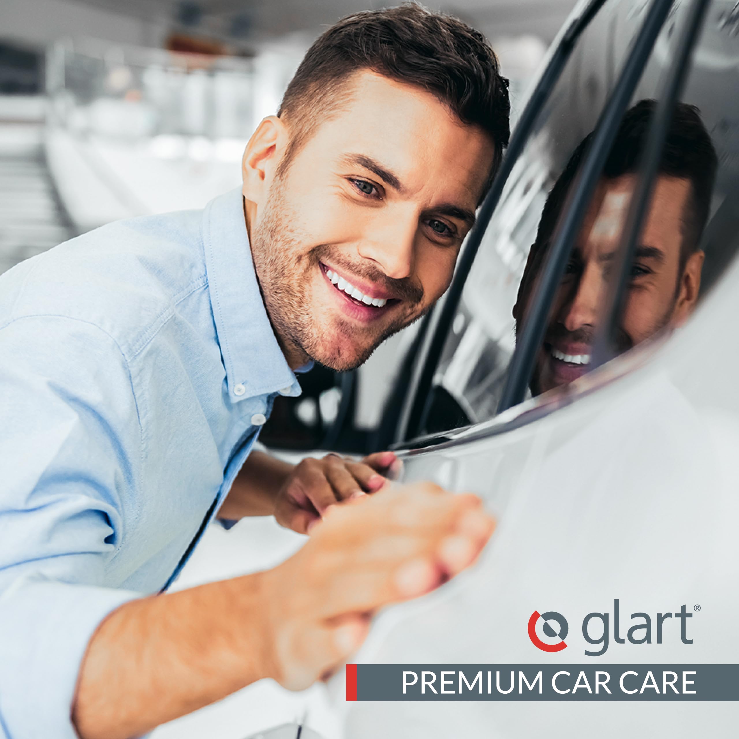 Glart Premium Invisible Car Glass Cleaner 500ml, for Windows, Rain, Glass Polish, Screen Wash