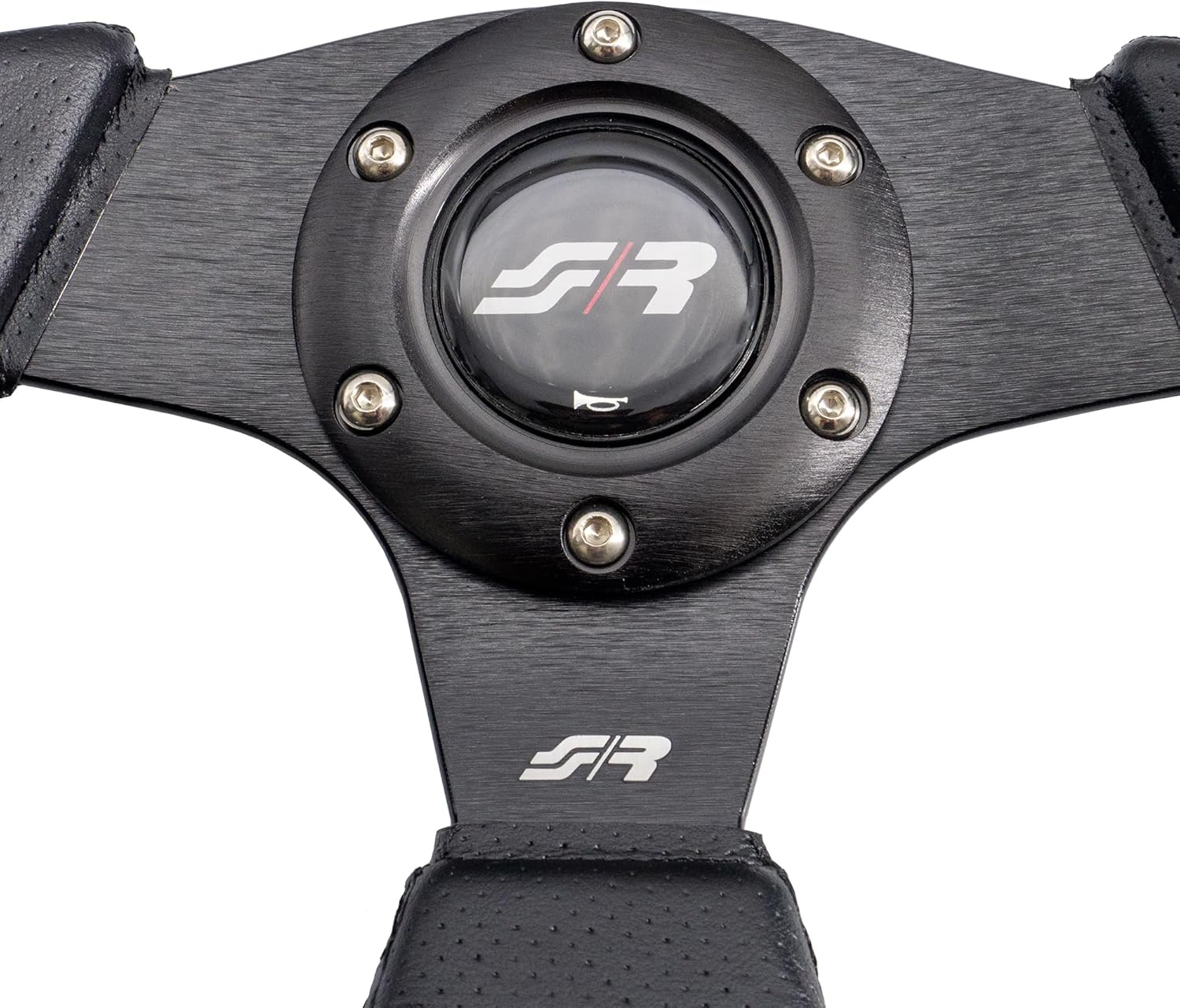 Simoni Racing X2330PUN/PR Universal Steering Wheel, Red