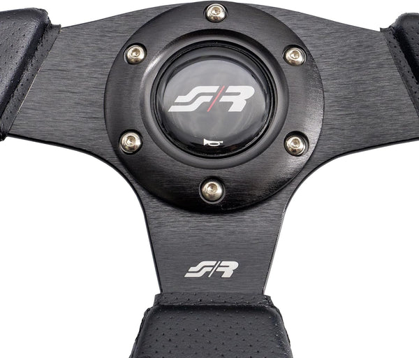 Simoni Racing X2330PUN/PR Universal Steering Wheel, Red