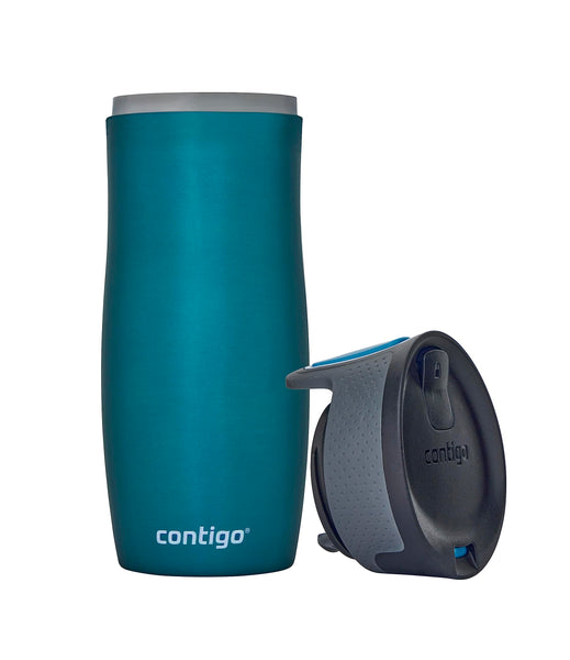 Contigo West Loop Autoseal Travel Mug, Stainless Steel Thermal Mug, Vacuum Flask, Leakproof Tumbler, Coffee Mug with BPA Easy-Clean Lid