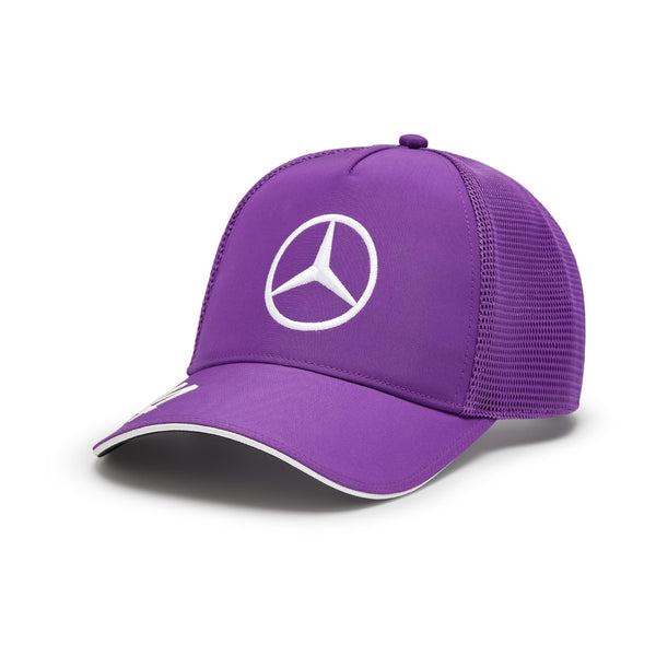 Mercedes AMG Petronas F1 2024 Lewis Hamilton Driver Trucker Cap - One Size Fits Most
