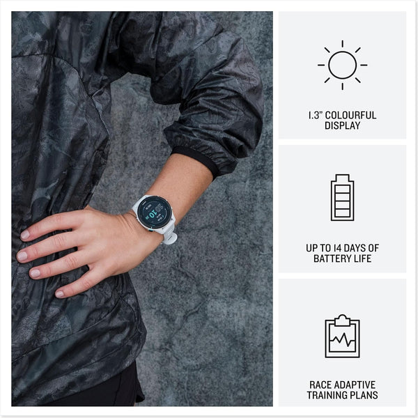 Garmin [Renewed Forerunner 255 Music GPS 46mm Running Smartwatch, Lightweight, Music Storage, Advanced Training & Insights, Safety & Tracking Features, up to 14 days Battery Life, Black (Renewed)