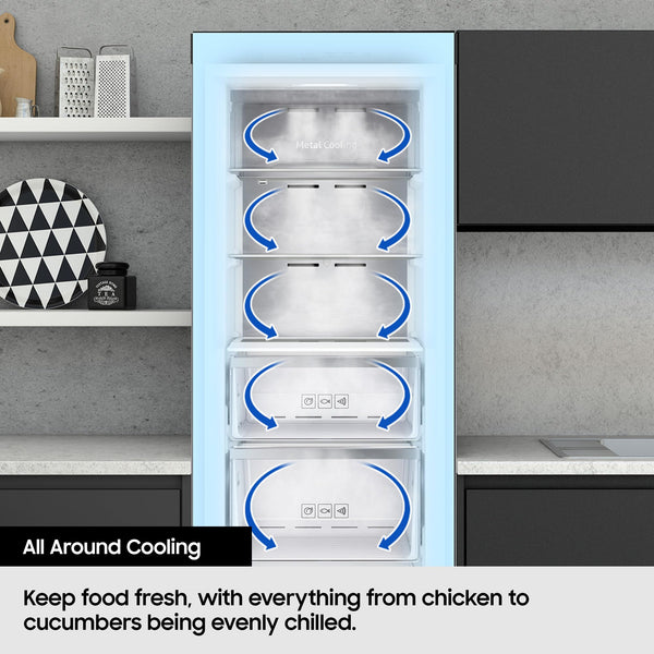 Samsung, SpaceMax, RZ32C7BD6WW/EU, 323L Smart Tall Freezer, White