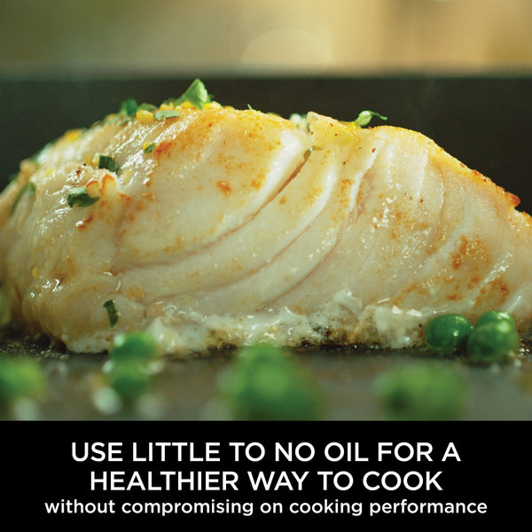 Ninja ZEROSTICK Premium 5-Piece Pan Set, Long Lasting Non-Stick, 3x Saucepans with Glass Lids, 1x Milk Pan, 1x Frying Pan, Hard Anodised Aluminium, Induction Compatible, Grey C35000UK