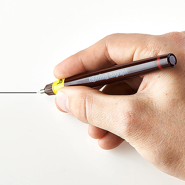 rOtring Isograph Pen Set Technical Pen & Pencil College Set | 3 Pens (0.20mm0.30mm0.50mm) and Mechanical Pencil (0.5mm) + Accessories