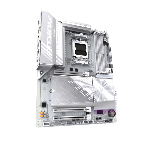 GIGABYTE B850 AORUS ELITE WIFI7 Motherboard - AMD Ryzen 9000 Series CPUs, 14+2+2 Phases Digital VRM, up to 8200MHz DDR5 (OC), 1xPCIe 5.0 + 2xPCIe 4.0 M.2, 2.5 LAN, WIFI 7, USB 3.2 Gen 2x2