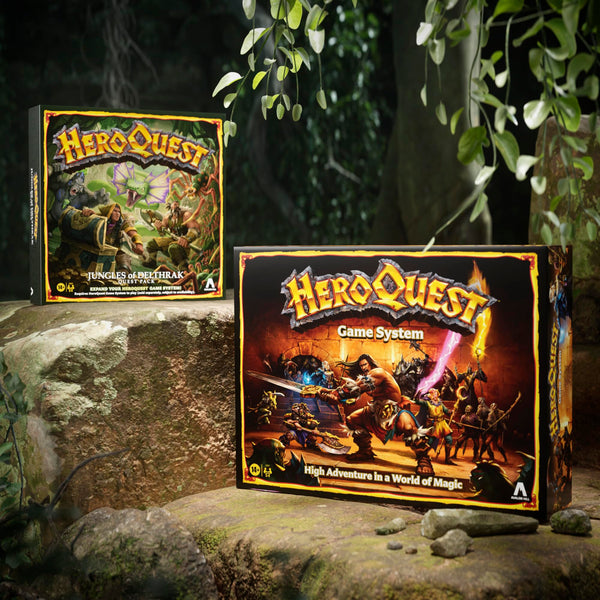 Avalon Hill HeroQuest Jungles of Delthrak Quest Pack, Requires HeroQuest Game System to Play, Roleplaying Games - English Version