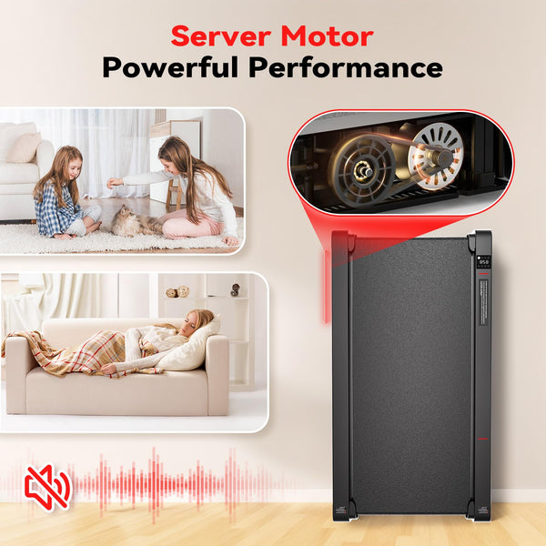 Sperax Walking Vibration Pad with APP, Treadmill 3 in 1 Under Desk Low Noise Vibration Walking Pad with Remote Control, Portable Treadmill for Home Office