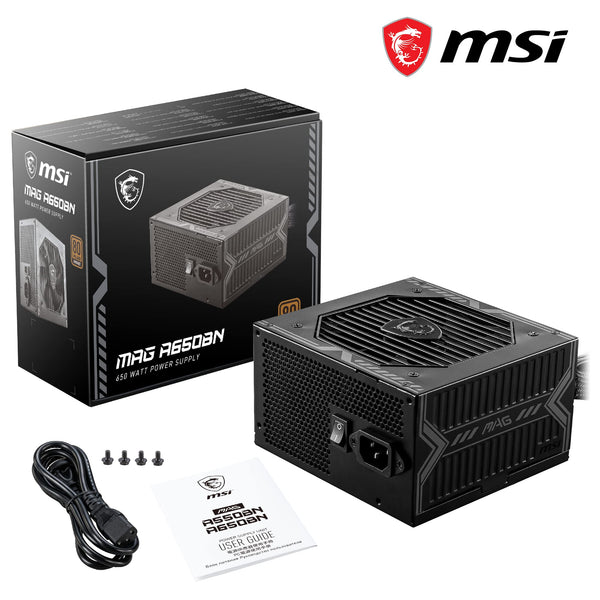 MSI MPG A1000G PCIE5 Power Supply Unit, UK Plug - 1000W, 80 Plus Gold Certified, Fully Modular ATX 3.0, PCIe 5.0 GPU Support, Japanese 105°C Capacitors, 0% RPM Mode, Flat Cables - 10 Year Warranty
