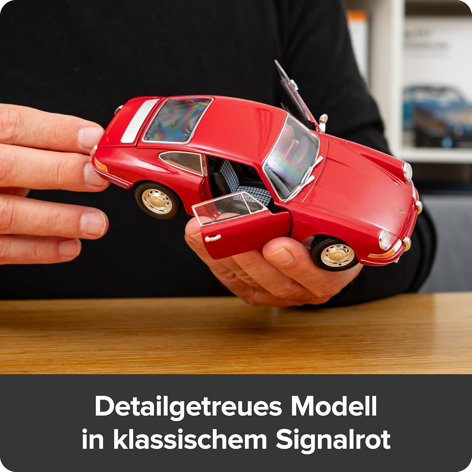 Franzis 67247 - Porsche 911 - Build Your Legend - detailgetreuer Modellbausatz inkl. Soundmodul, LED-Beleuchtung, Begleitbuch