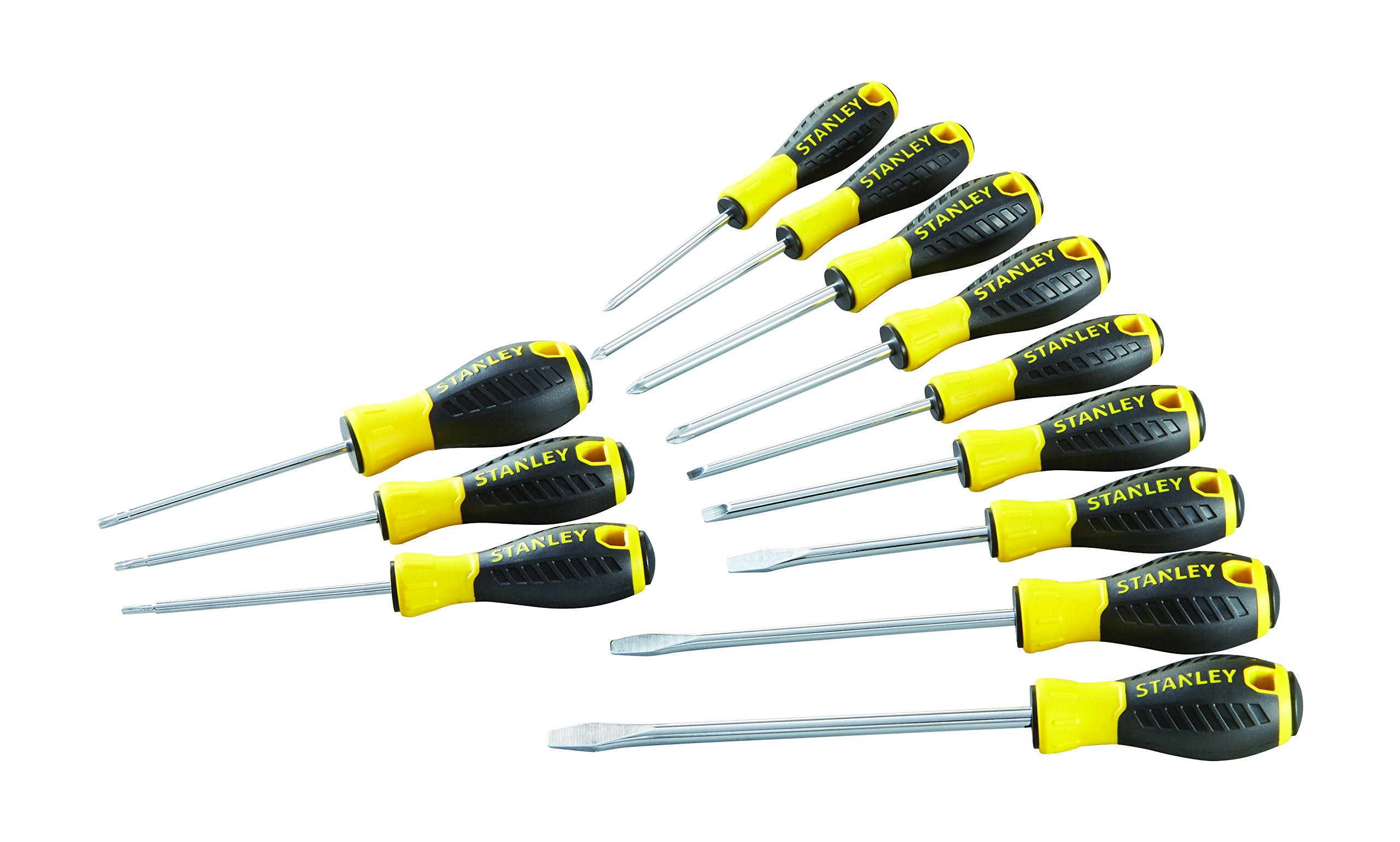 STANLEY STHT0-60210 Essential Screwdriver Set - Yellow (8-Piece)