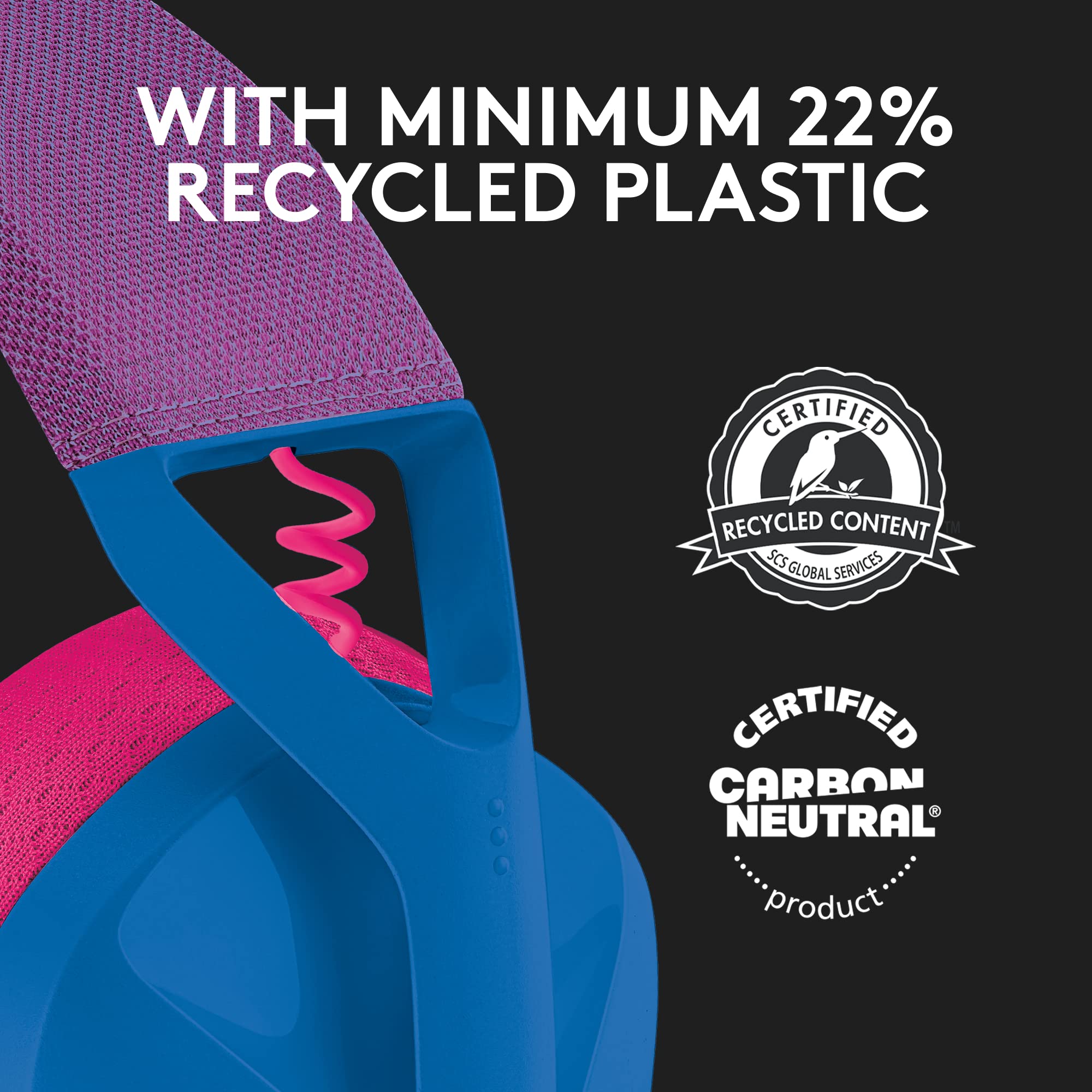 Logitech G435 LIGHTSPEED & Bluetooth Wireless Gaming Headset, Ultra Lightweight 165g over-ear headphones, built-in mics, 18h battery, compatible with Dolby Atmos, PC, PS4, PS5, Nintendo Switch - Black