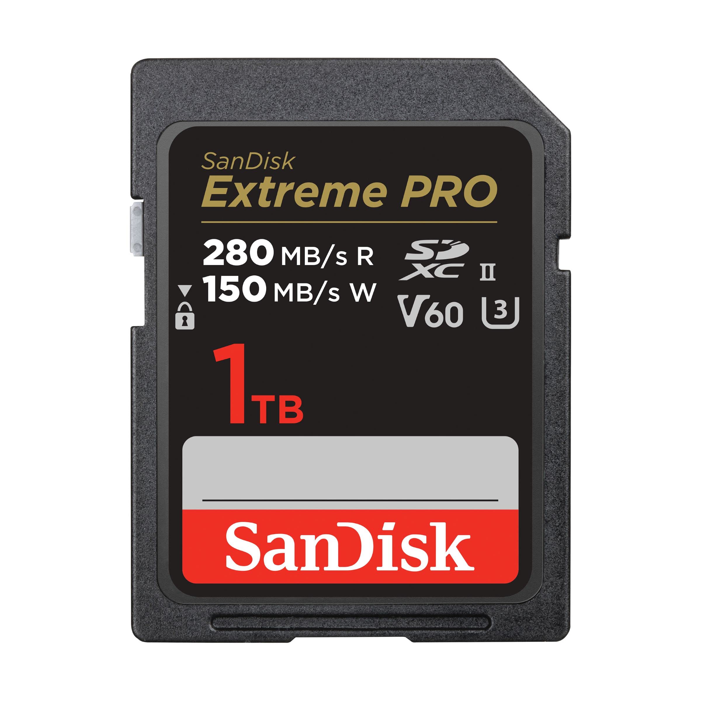 SanDisk 128GB Extreme PRO SDXC card, SD Card, V30 Memory Card, 4K UHD, up to 200 MB/s, SanDisk QuickFlow Technology, RescuePro Deluxe Data Recovery Software, UHS-I, Class 10, U3, V30