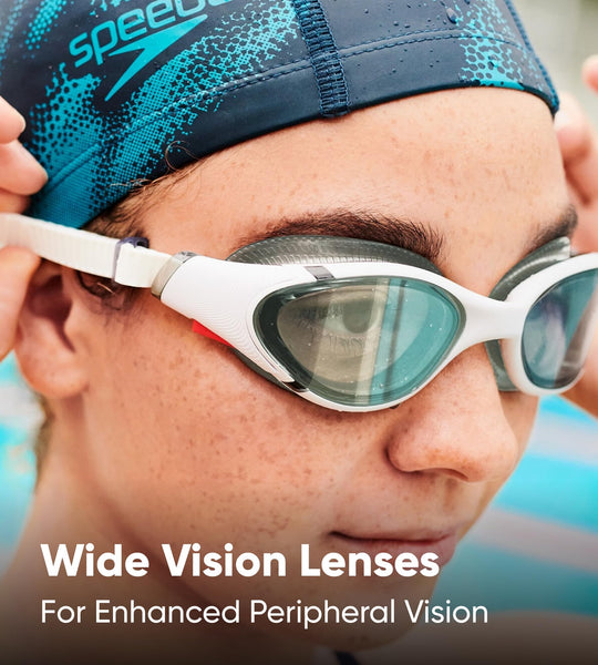 Speedo Unisex Biofuse 2.0 Swimming Goggles | Patented Easy Adjustment | Anti-fog | Anti-leak | Enhanced Fit | Improved Comfort Goggles (pack of 1)