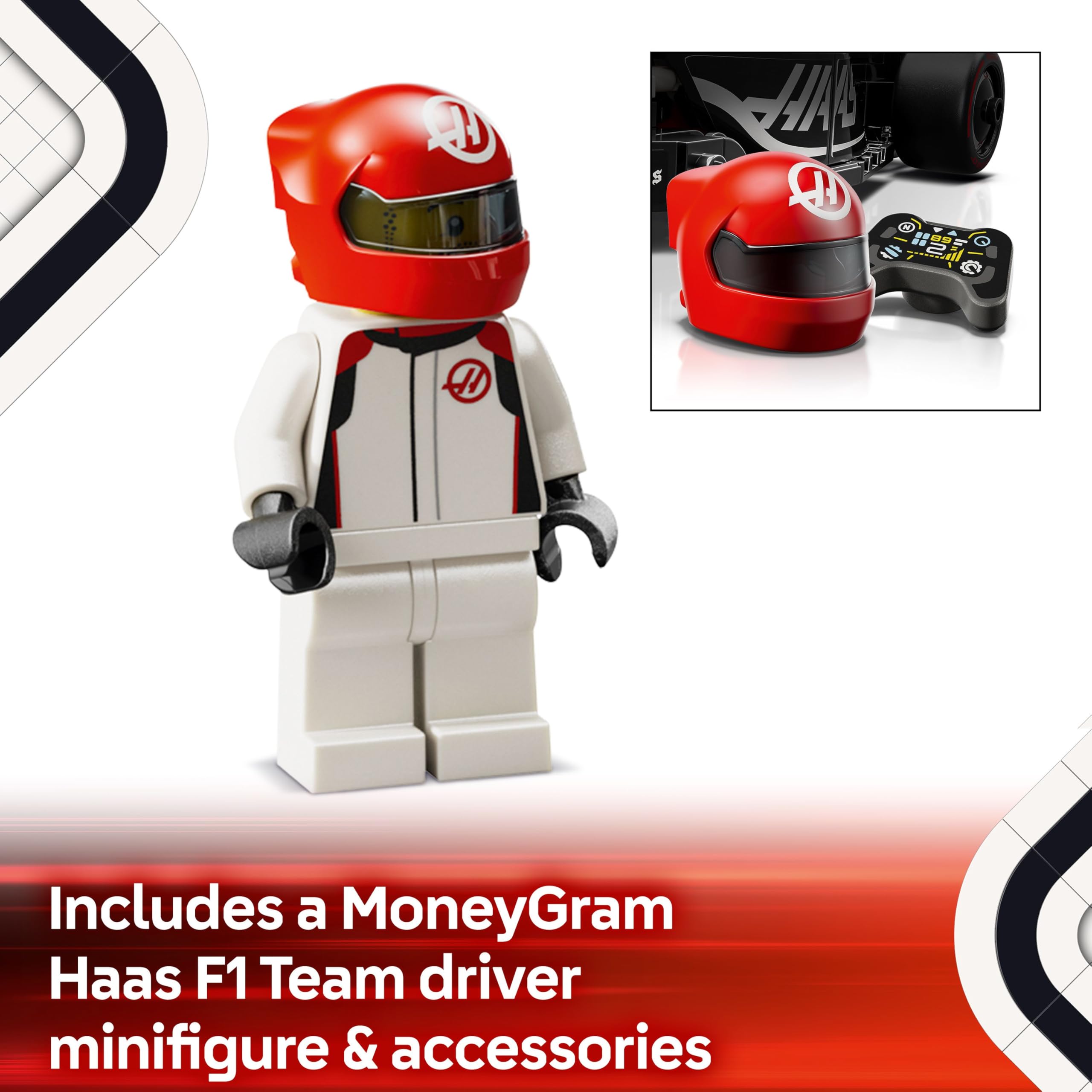 LEGO Speed Champions McLaren F1 Team MCL38 Race Car Toy with a Collectible Formula 1 Driver Minifigure - Model Kits for 10+ Year Old Boys & Girls or Adult Motorsport Fans 77251
