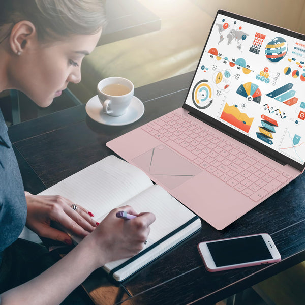 15.6" Laptop - 16GB RAM 512GB SSD PC Laptop, Quad-Core N95 Processor Up to 3.1GHz, Computers with USB3.0,Ethernet port,Touch ID, WiFi, BT4.2, for Students/Business