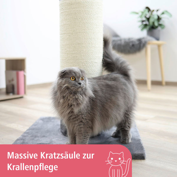 Kerbl Opal Ultra Scratching Post, 60 x 60 x 82 cm, Grey