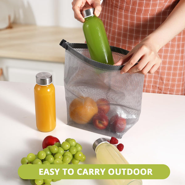 LIMILI Glass Bottles With Stainless Steel Lids, 300/350/750/1000ML Water Bottles, Leak Proof Reusable Drinking Bottles for Hot Cold Drinks, Work, Gym, Home