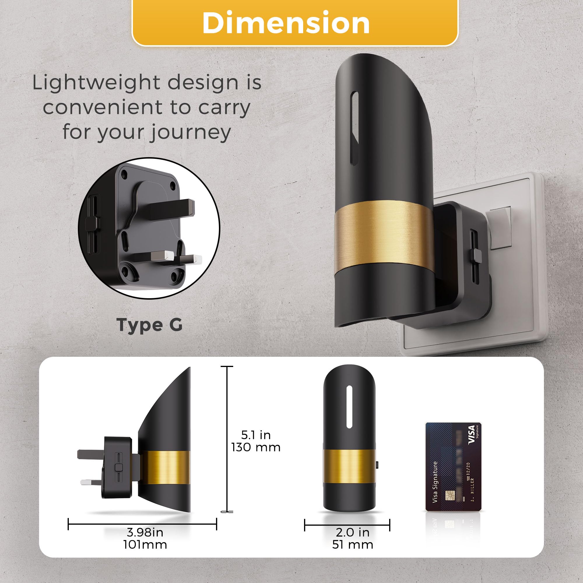 LOHAS-LED Night Light Plug in Wall, 1 Pack, Dimmable Nightlight, Dusk to Dawn Sensor, Brightness Adjustable 0-100LM, 3000K Warm White, Plug-in Modern Night Light for Hallway Bedroom Stair Bathroom