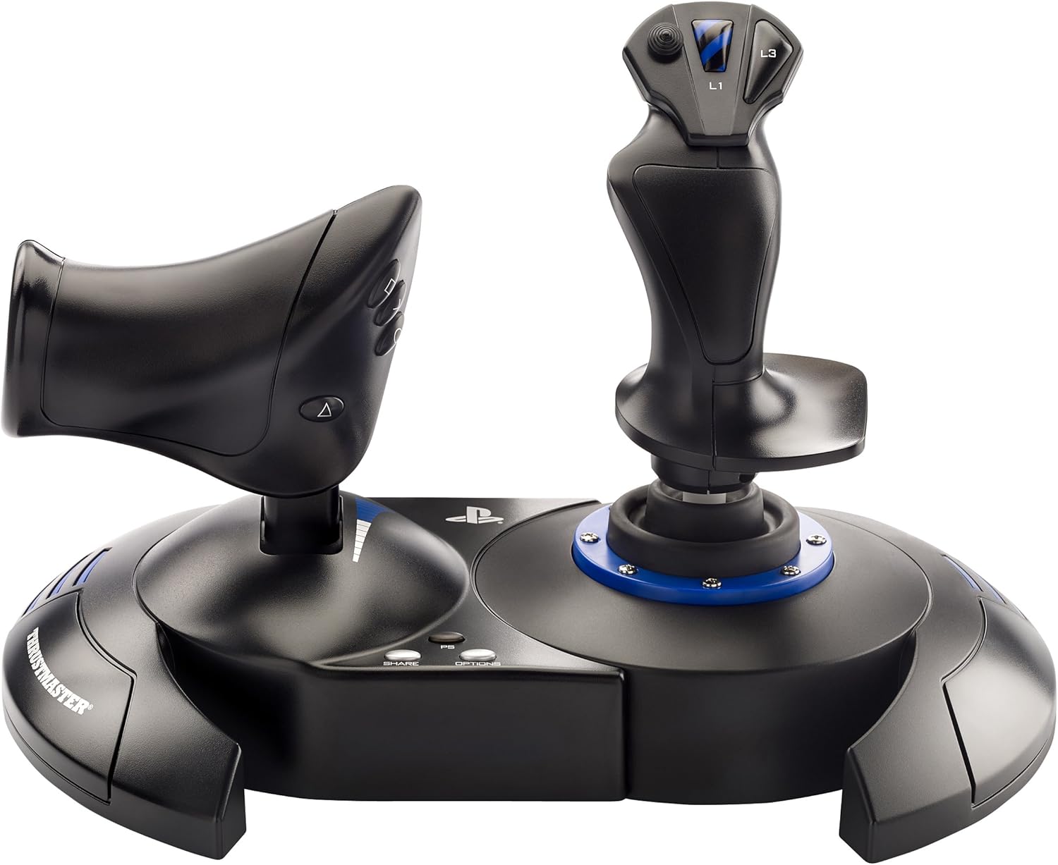 Thrustmaster T.Flight Hotas 4 - High-Precision Flight Stick with Throttle for PC, PS4, and PS5, PS5 Pro