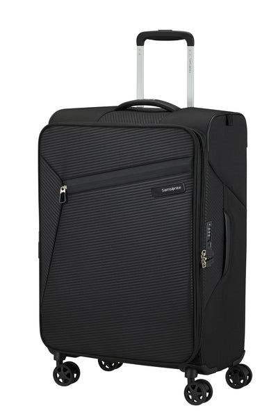 Samsonite Litebeam - Spinner S, Hand Luggage, 55 cm, 39 l, Black (Black)
