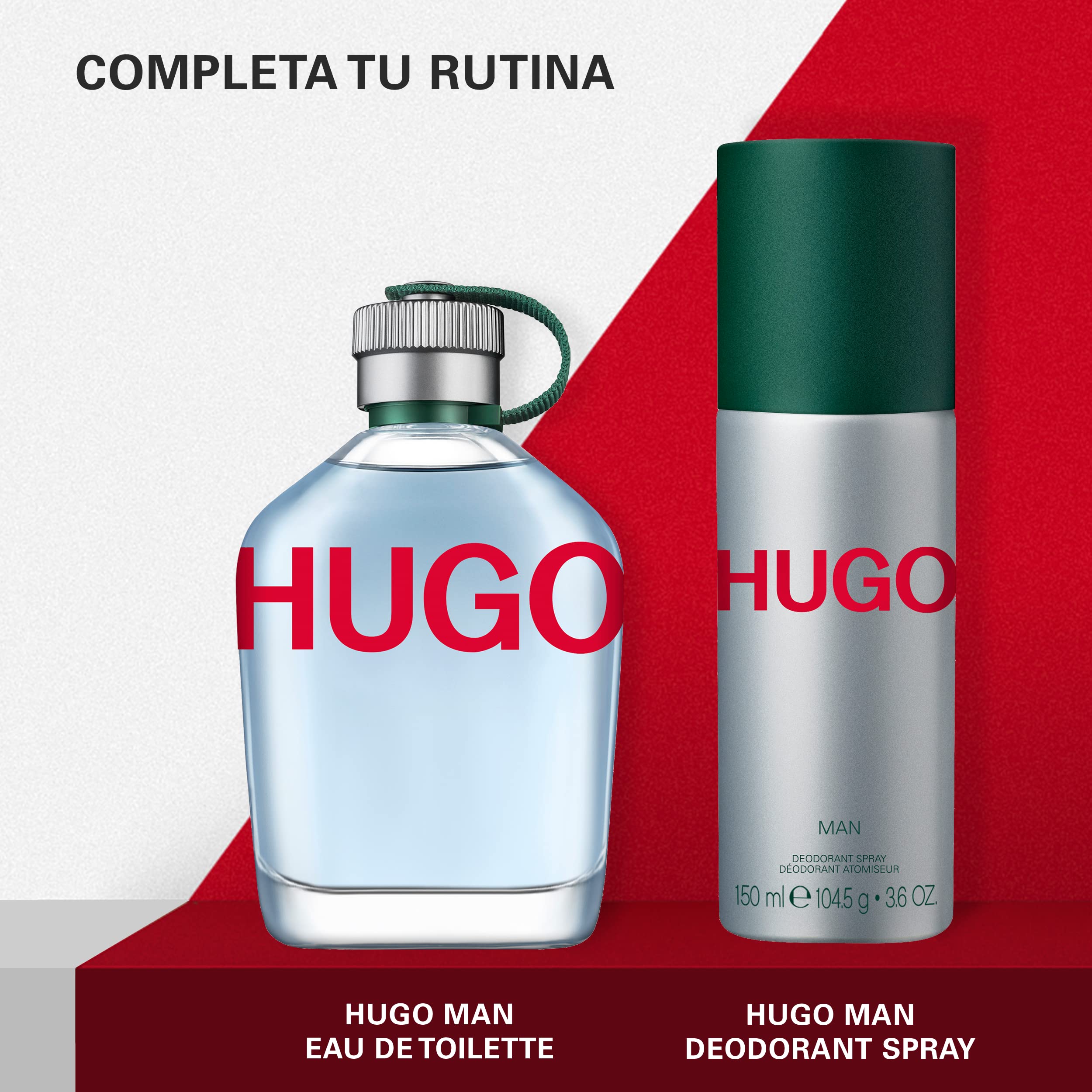 HUGO Man Eau de Toilette, Men's Perfume, Notes of Crispy Green Apple and Fir Balsam, Aromatic Fragrance, Medium Longevity, 200ml