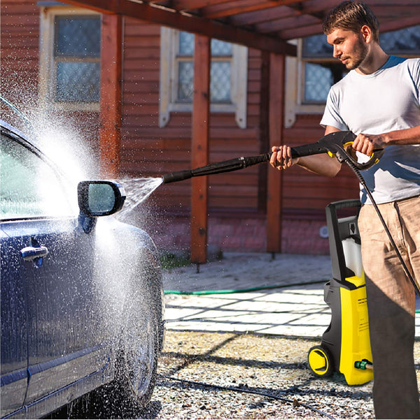 High Pressure Washer Replacement Hose for K?rcher K2 K3 K4 K5 K6 K7-15m - Quick Connect Extension with Brass Fittings KNOFER